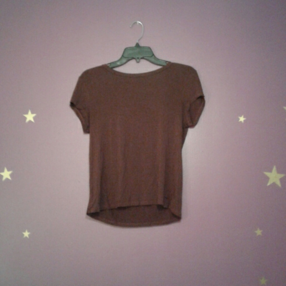 Maroon colored top size small